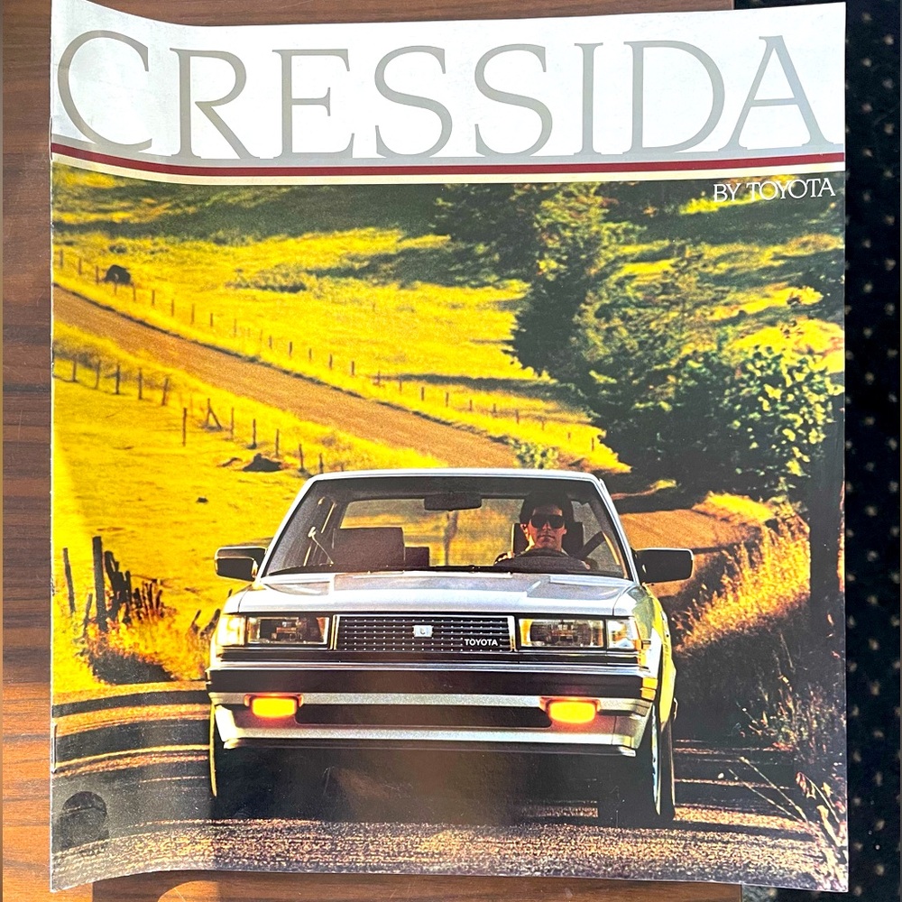 Toyota Cressida 1986 Sales Brochure Catalog